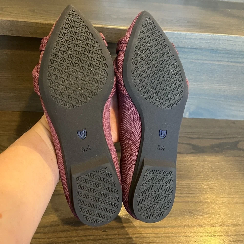 NWOB Rothy's The Knot Point II in Mauve Size 5.5